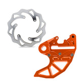 Front Brake Disc Rear Brake Disc Guard For KTM 125