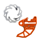 Front Brake Disc Rear Brake Disc Guard For KTM 125