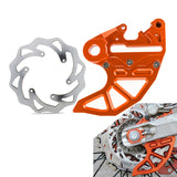 Front Brake Disc Rear Brake Disc Guard For KTM 125