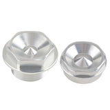 Front Left Right Wheel Spindle Collar Alxe Nut For