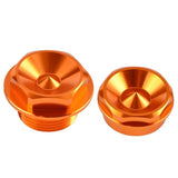 Front Left Right Wheel Spindle Collar Alxe Nut For