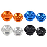 Front Left Right Wheel Spindle Collar Alxe Nut For