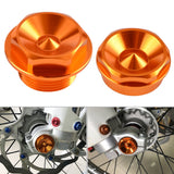 Front Left Right Wheel Spindle Collar Alxe Nut For