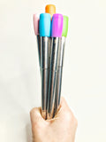 Collapsible Reusable Boba Straw + Two Collapsible Straws + Foldable