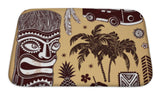 Bath Mat, Vintage Aloha Tiki Set