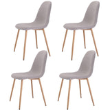 Set of 4 Pcs Modern Dining Accent Side