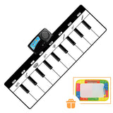 Coolplay Electronic Musical Mat Carpets Keyboard Baby Piano Play Mat Musical Instrument Montessori Toy Educational Toys for Kids