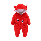 LZH Baby Winter Clothes Newborn Baby Girls Overall Autumn Long Sleeve Baby Romper For Baby Boys Jumpsuit Costume Infant Clothing