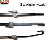 Universal Washer Nozzle Spray Jet For Mercedes-Benz Vito W638 Sprinter Mounted onto Wiper Arm Pair For Ssangyong Rodius