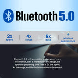 USB Bluetooth 5.0 Adapter Bluetooth Dongle 5.0 Transmitter Bluetooth Receiver Mini Audio Adapter For Computer PC Laptop Music