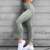 New Vital Seamless Leggings High Waist Woman Fitness Yoga Pants Sexy Push Up Gym Sport Leggings Slim Stretch Running Tights