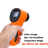 New GM320 LCD IR Infrared Thermometer Non-Contact Digital Pyrometer Temperature Meter  Point -50~380 Degree Termometr