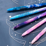 3pc/lot Constellation Gel Pen Novelty 0.5mm Starry Black Ink Pen for Girl Gift Student Stationery School Writing Office Supplies
