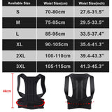 Adjustable Posture Corrector Back Brace Comfortable Back Support for Men and Women Back Straightener Improves Posture