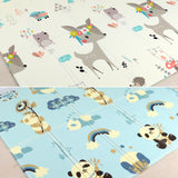 200*180cm  Foldable Cartoon Baby Play Mat Xpe Puzzle Children's Mat Baby Climbing Pad Kids Rug Baby Games Mats