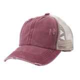 NEW Women's Summer Mesh Fashion Outdoor Sunscreen Snapback Caps for Female Sport High Elasticity
