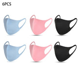 Cool Silk Cotton Face Mouth Mask for Man Woman Washable Reusable Anti Dust Windproof Mouth-muffle Mask Breathable PM2.5
