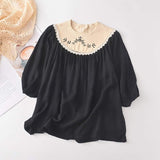 Bear Leader Girls Clothes Long Sleeves Cartoon Embroidery Female Children's Dresses