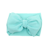 New Baby Girls Headband Toddler Big Bow Hairband Cute Solid Stretch Turban Big Knot Head Wrap Head wear