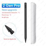 For Stylus Pen Apple Pencil 2 For iPad Pro 11 12.9 2020 9.7 2018 Air 3 10.2 2019 Mini 5 For iPad Pencil with Palm Rejection Pen