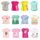 Toddler Girl's Short Sleeve Cotton Top