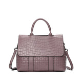 Lady elegant real alligator handbag    black grey green red top-handle bag