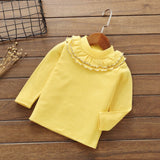 Girls'Long Sleeve Children's T-shirt Bottoming Shirt Children Spring and Summer Autumn Long Sleeves 2019 Cartoon T-shirt