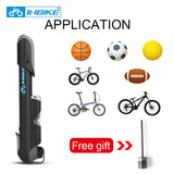 INBIKE Portable Bicycle Pump Mini Hand Pump Cycling Air Pump Ball Toy Tire Inflator Schrader Presta Valve MTB Mountain Bike Pump