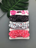 NEW 3pcs/lot baby headband flower print hairwear for newborn baby girl headband for litle girl headbands children