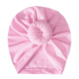 Infant Kids Newborn Baby Turban Knotted Head Wrap Headbands India Hats Beanie Cotton blend Hair Cap Children Girl Boy Head band