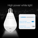 Mini IP Camera 360 Degree LED Light 960P Wireless Panoramic Home Security Security WiFi CCTV Fisheye Bulb Lamp Two Ways Audio