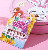 Frozen Princess elsa Anna Makeup Nail Stickers Toys Disney snow White  Sophia Mickey Minnie kids earrings Cartoon toys