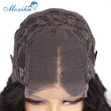 Deep Wave Closure Wig Human Hair Lace Frontal Wigs 180 Lace Front Wig Pre Plucked Bleached Knots Wigs Remy 4x4 Frontal Lace Wig