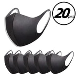 Cool Silk Cotton Face Mouth Mask for Man Woman Washable Reusable Anti Dust Windproof Mouth-muffle Mask Breathable PM2.5