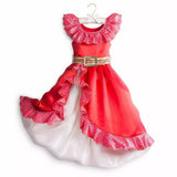 Dressy Girls Princesses Dress up Snow Queen Anna Belle Snow White Sleeping Beauty Costume Kids Fancy Unicorn Evil Queen Minnie