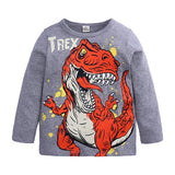 Girls'Long Sleeve Children's T-shirt Bottoming Shirt Children Spring and Summer Autumn Long Sleeves 2019 Cartoon T-shirt