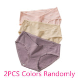 5544# 2 PcS/Bag Sexy Printed Cotton Maternity Panties