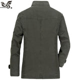 New Casual Denim Jacket Men 100% Cotton Business Coat Male Brand Clothing Stylish Autumn winter Suit Blazer Jean Jacket Man