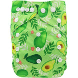 Ohbabyka Eco-friendly Diaper Cover Wrap Washable Diapers Couches Lavables Baby Nappy Reusable Nappy Baby Pocket Cloth Diapers