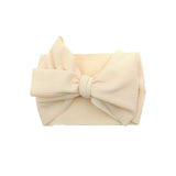 New Baby Girls Headband Toddler Big Bow Hairband Cute Solid Stretch Turban Big Knot Head Wrap Head wear