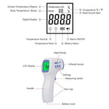Digital Infrared Thermometer Temperature Gauge Non Contact Temperature Measurement Device 4 Setting Modes  ℃ and ℉ Switchable