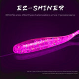 BEARKING Ez Shiner 5cm 7.5cm 10cm Wobblers for Hot Carp Fishing Soft Lures Silicone Artificial Double Color Baits