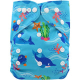 Ohbabyka Eco-friendly Diaper Cover Wrap Washable Diapers Couches Lavables Baby Nappy Reusable Nappy Baby Pocket Cloth Diapers