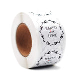 24Types Pink Label Stickers Foil Thank You Stickers 1'' 500pcs Taste Business Order Home Hand madeSticker Wedding Envelope Seals