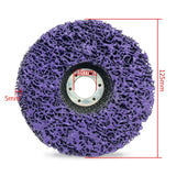 125mm Poly Strip Disc Abrasive Wheel Paint Rust Remover Clean Grinding Wheels for Durable Angle Grinder Car Truck  Motorcycles