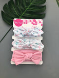 NEW 3pcs/lot baby headband flower print hairwear for newborn baby girl headband for litle girl headbands children