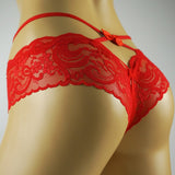 Woman Sexy Panties Erotic crotchless g-string Porn Lace transparent open crotch underwear Underpants sexy thong Tanga Women Sexy