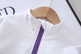 Spring Autumn Children Boys Girls Clothes Suit  Baby Solid Jacket Pants 2Pcs/sets Toddler Active Cotton Clothing Kids Tracksuits