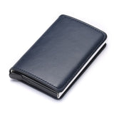 Man Women Smart Wallet Business Card Holder Hasp Rfid Wallet Aluminum Metal Credit Business Mini Card Wallet