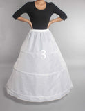 Wedding Petticoat Crinoline Slip Underskirt Bridal Dress Hoop Vintage Slips